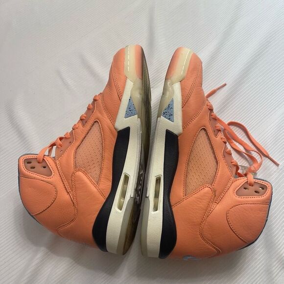 Jordan 5 Retro x DJ Khaled Mid We The Best Crimson Best Sneakers Shoes Size 11 - Picture 11 of 13